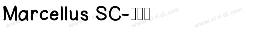 Marcellus SC字体转换